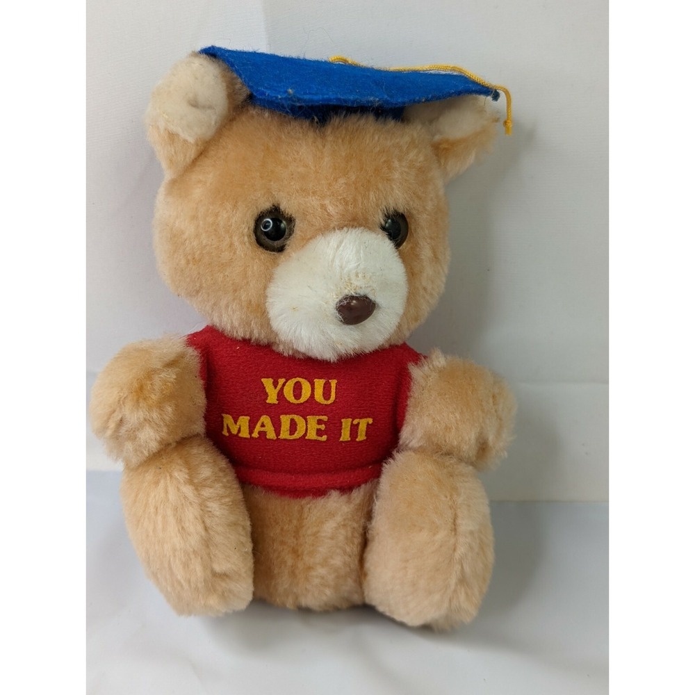 Russ Bear Plush 6 Inch You Made It Graduation Stuffed Animal Toy